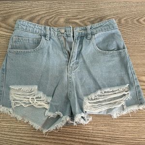 PRINCESS POLLY JEAN SHORTS